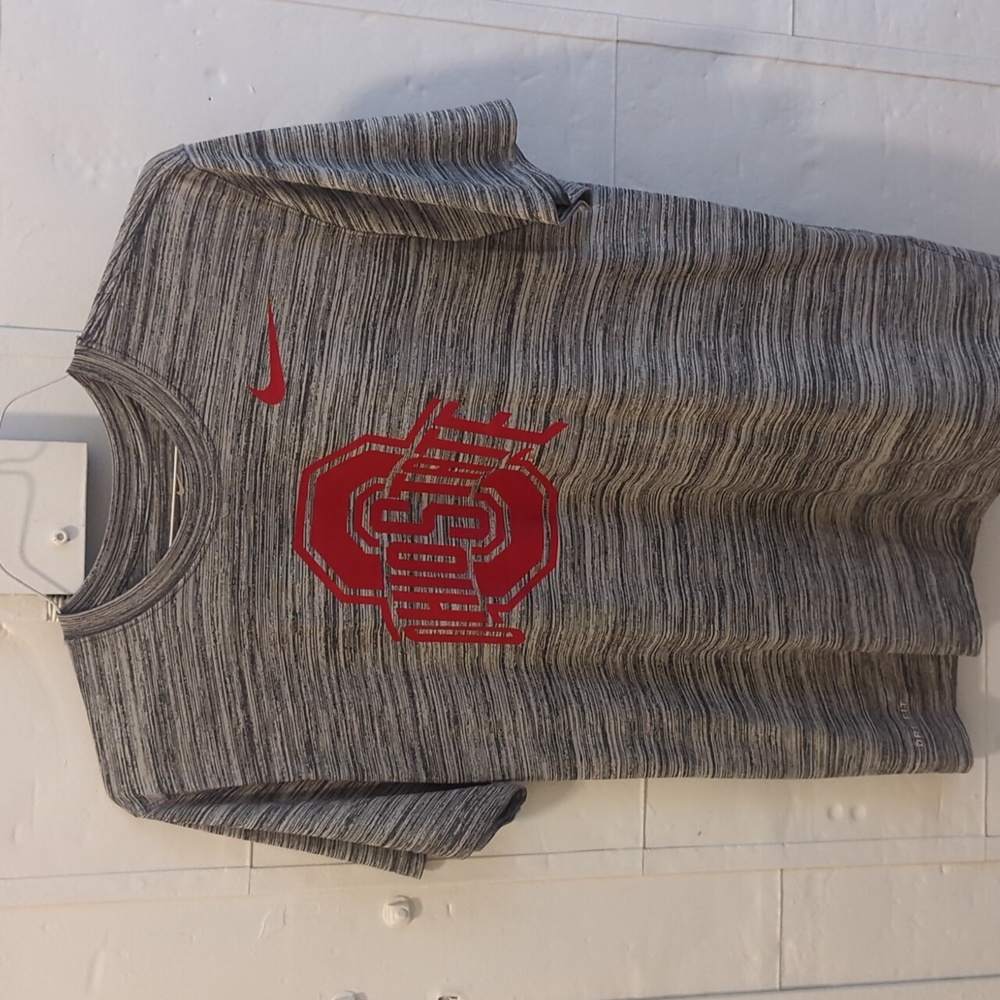 Mens Ohio State Nike Dri-Fit T Shirt Medium